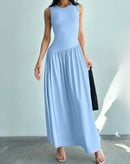 Sky Blue Maxi Dress.