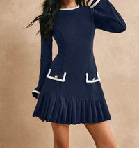 Navy Mini Dress.