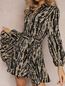 Printed Dress.