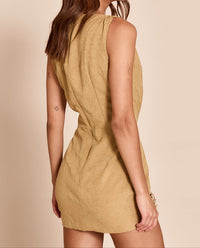 Golden Chain Detail Dress.