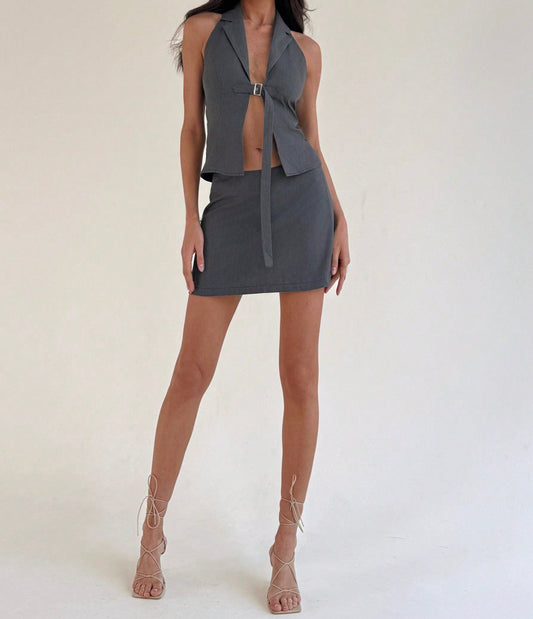 Grey Belted Set.
