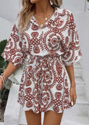 Terracotta Bloom Romper.