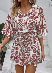 Terracotta Bloom Romper.