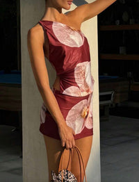 Red Floral Night Set.