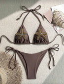 Golden Sea Star Bikini Set.