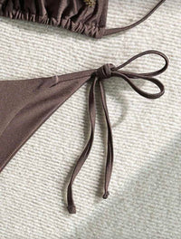 Golden Sea Star Bikini Set.