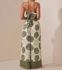 Tropical Breeze Printed Two-Piece Set.