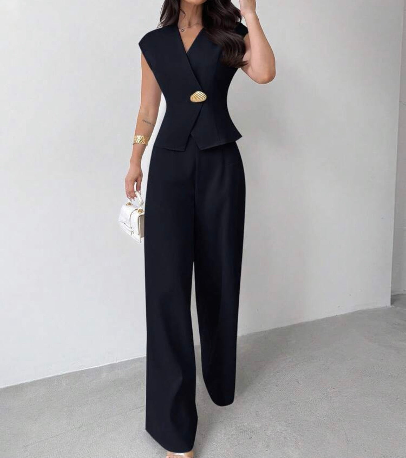 Midnight Elegance Two-Piece Set.
